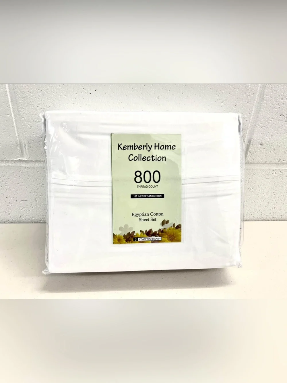 800 Thread Count / 100% Egyptian Cotton Queen Bed Sheet Set